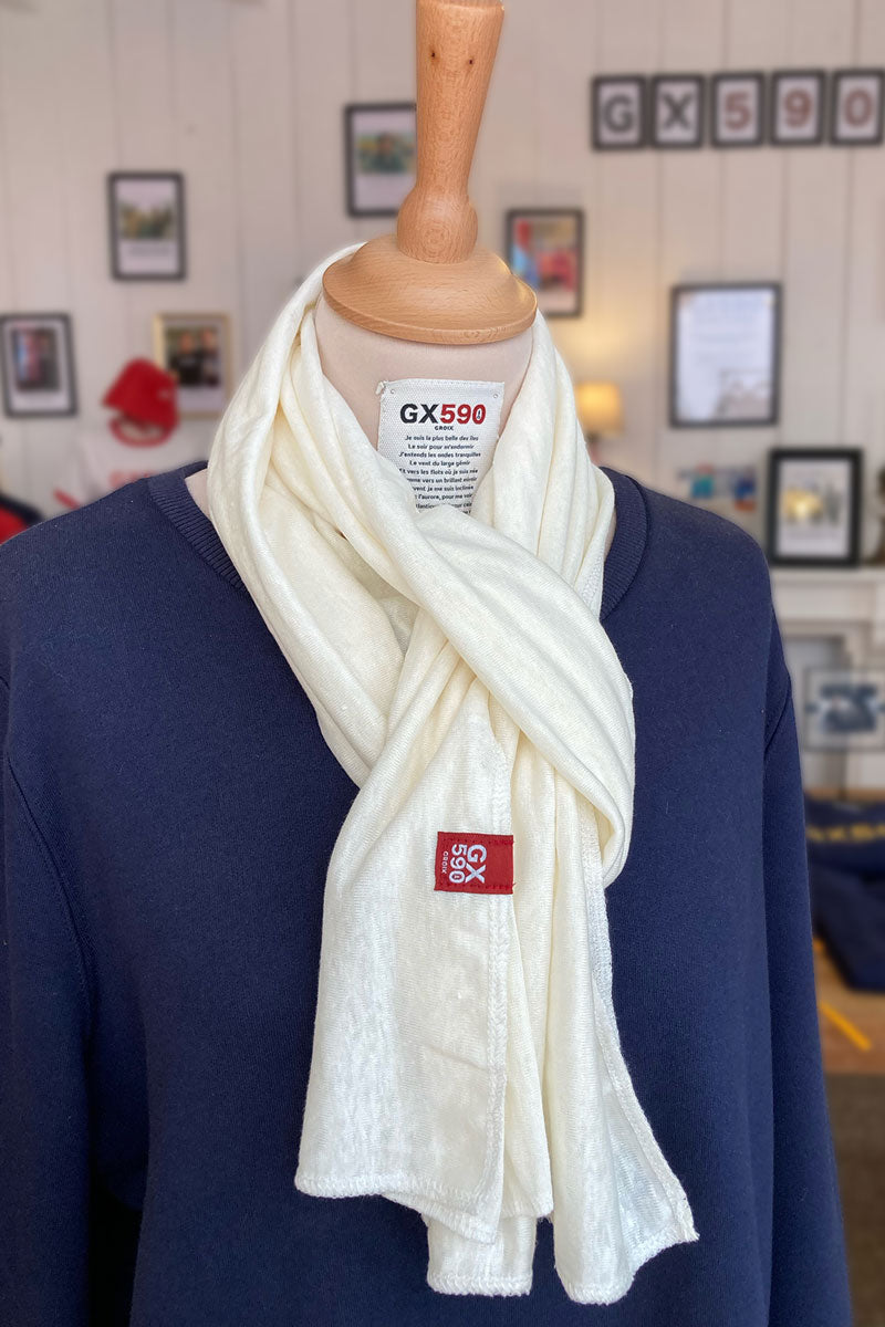 Écharpe en Lin • Ecru